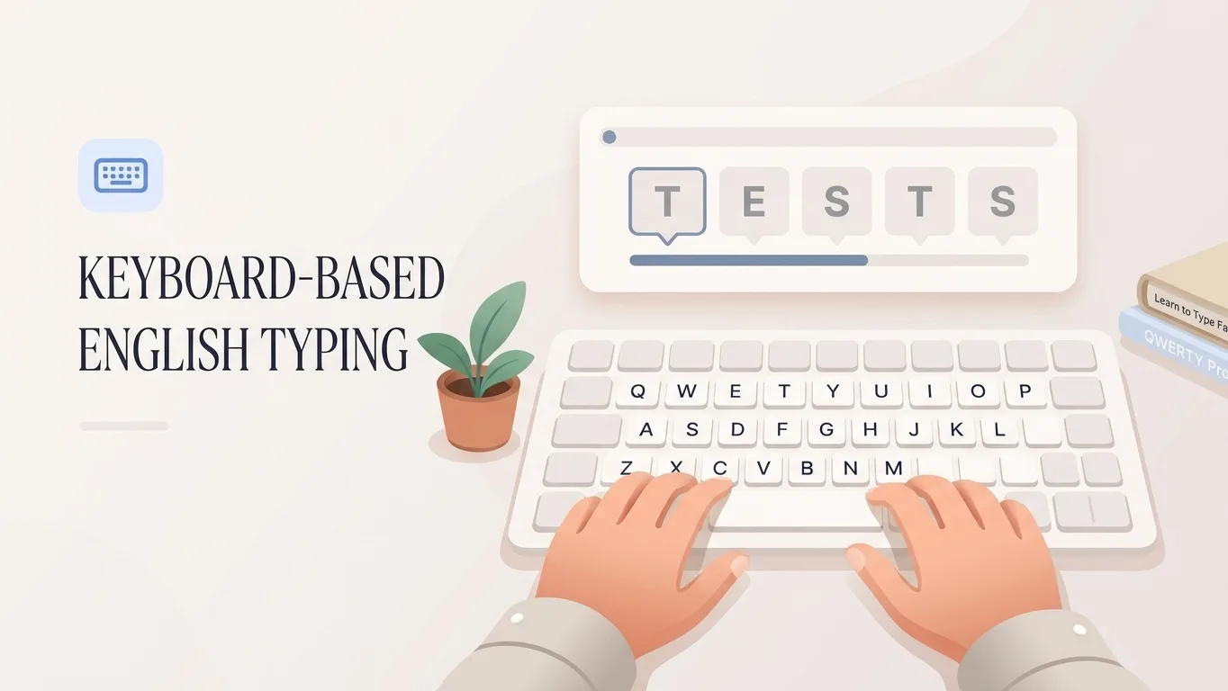 Keyboard-key Based Typing