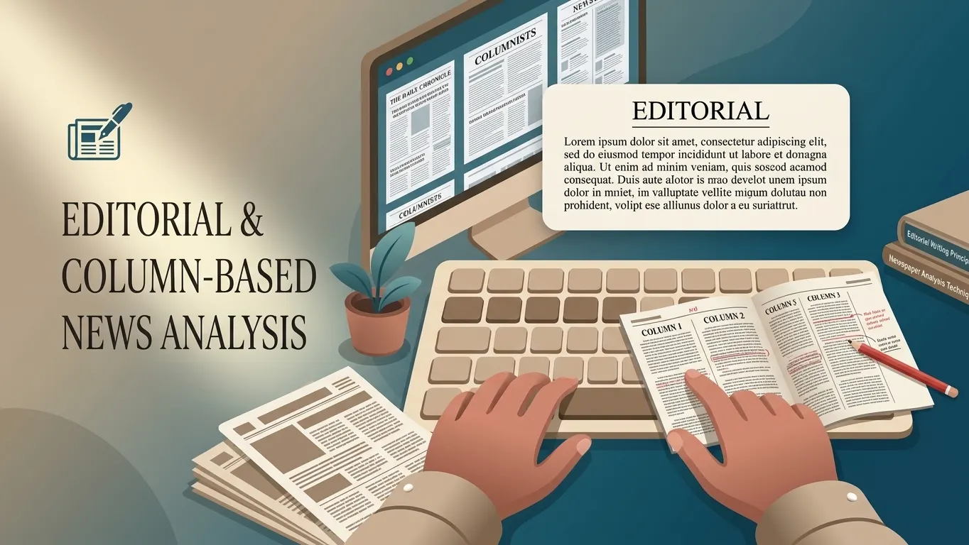 Newspaper Column Based Typing